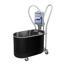 Textured Onyx E-15-MH 15 Gallon Mobile Whirlpool with Handle