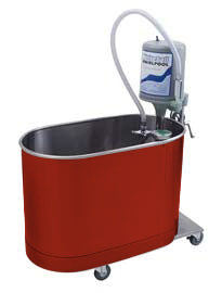 Firehouse Red E-22-M 22 Gallon Mobile Whirlpool