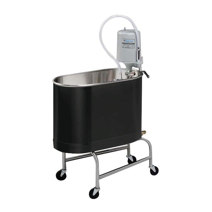 Textured Onyx E-22-MU 22 Gallon Mobile Whirlpool with Undercarriage