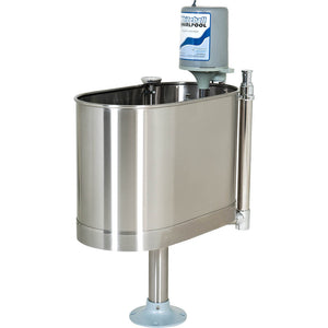 E-22-SP 22 Gallon Stationary Whirlpool with Pedestal