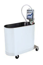 Load image into Gallery viewer, Textured Diamond White E-45-M 45 Gallon Mobile Whirlpool
