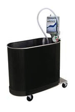 Load image into Gallery viewer, Textured Onyx E-45-M 45 Gallon Mobile Whirlpool

