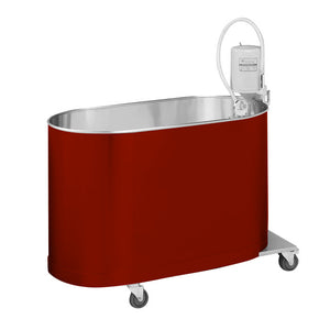 Firehouse Red H-105-M 105 Gallon Mobile Whirlpool