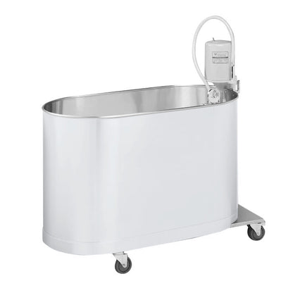 Textured Diamond White H-105-M 105 Gallon Mobile Whirlpool