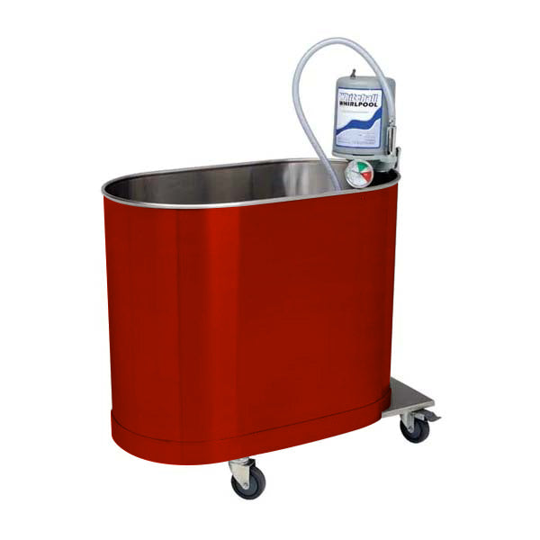 Firehouse Red H-60-M 60 Gallon Mobile Whirlpool