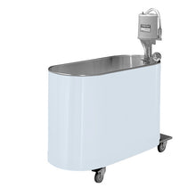 Load image into Gallery viewer, Textured Diamond White H-90-M 90 Gallon Mobile Whirlpool
