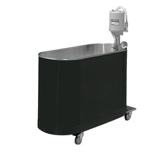 Load image into Gallery viewer, Textured Onyx H-90-M 90 Gallon Mobile Whirlpool
