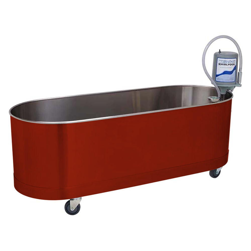 Firehouse Red L-105-M 105 Gallon Mobile Whirlpool