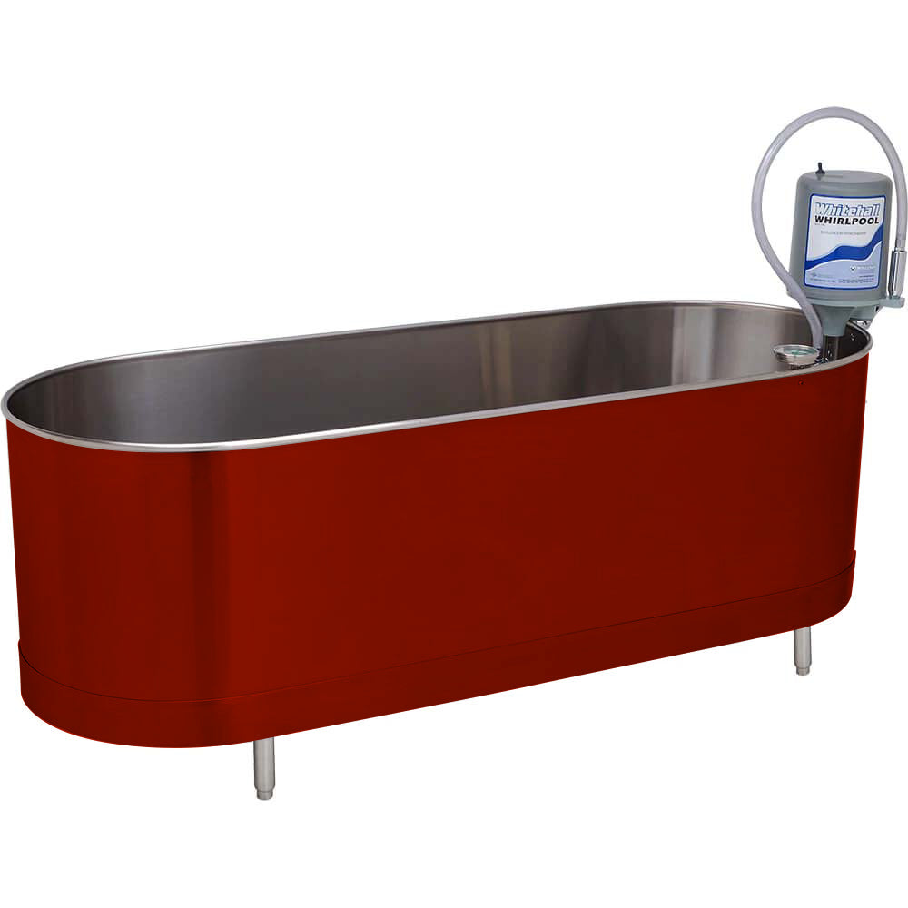 Firehouse Red L-105-SL 105 Gallon Whirlpool with Legs