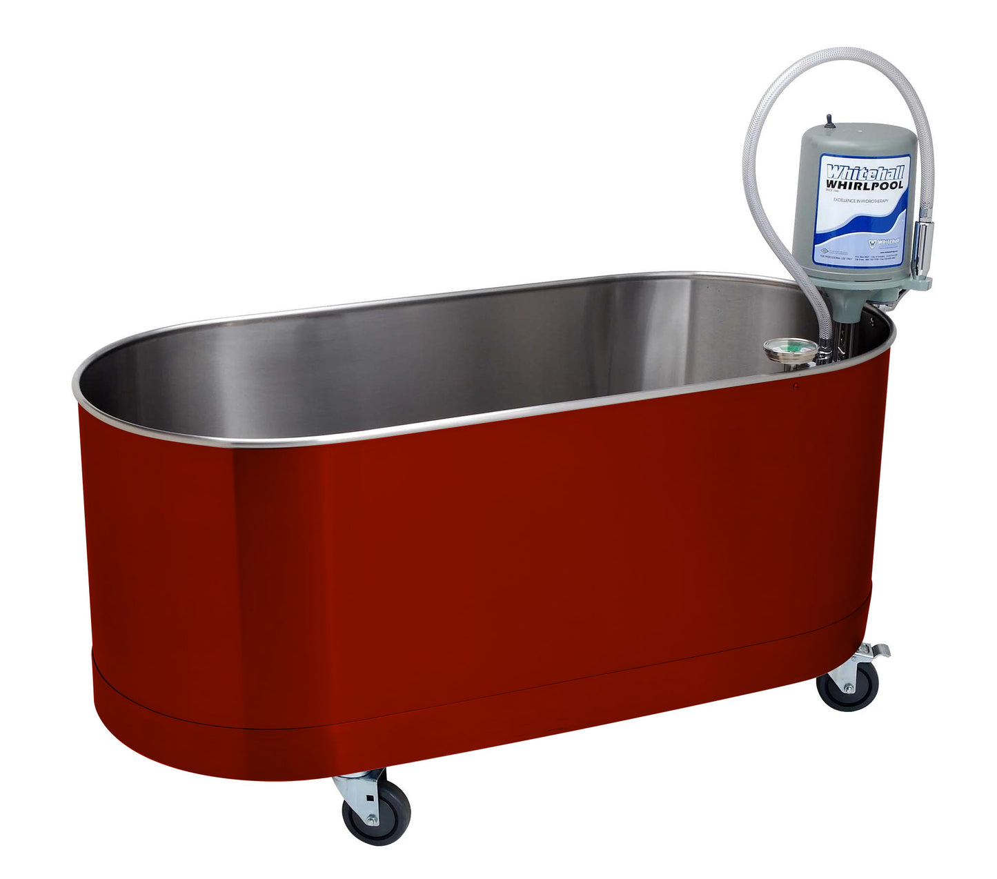 Firehouse Red L-75-M 75 Gallon Mobile Whirlpool