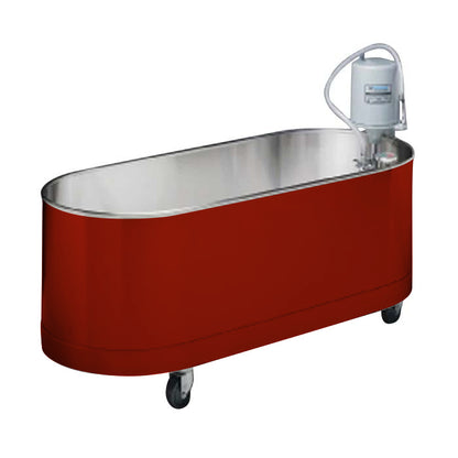 Firehouse Red L-90-M 90 Gallon Mobile Whirlpool