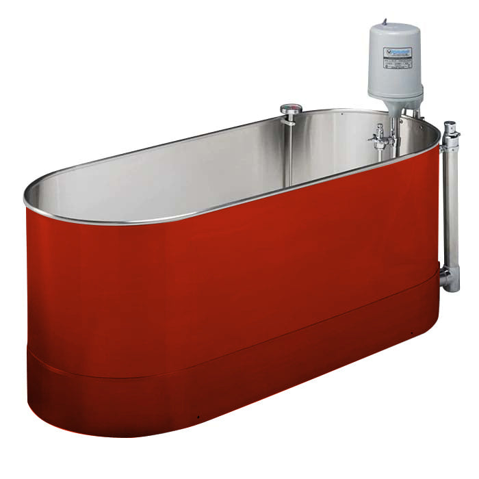 Firehouse Red L-90-S 90 Gallon Stationary Whirlpool