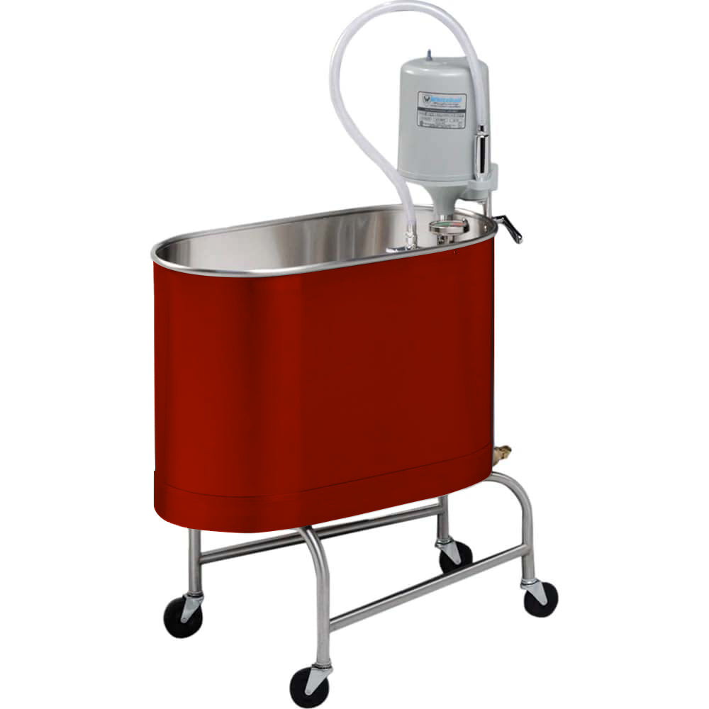 P-15-MU 15 Gallon Mobile Whirlpool with Undercarriage