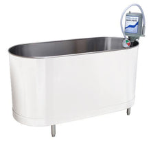 Load image into Gallery viewer, Textured Diamond White Whitehall S-90-SL 90 Gallons Stationary Whirlpool with Legs
