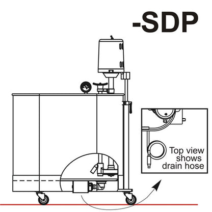 SDP Separate Drain - Mobile Whirlpools